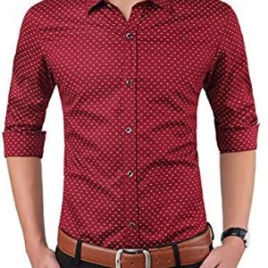 Casual Shirts for Men with Dotted Style